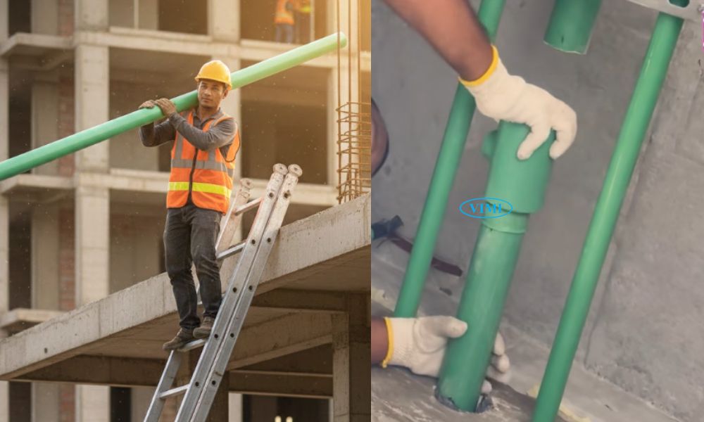 ưu điểm ống ppr 63 trong thi công