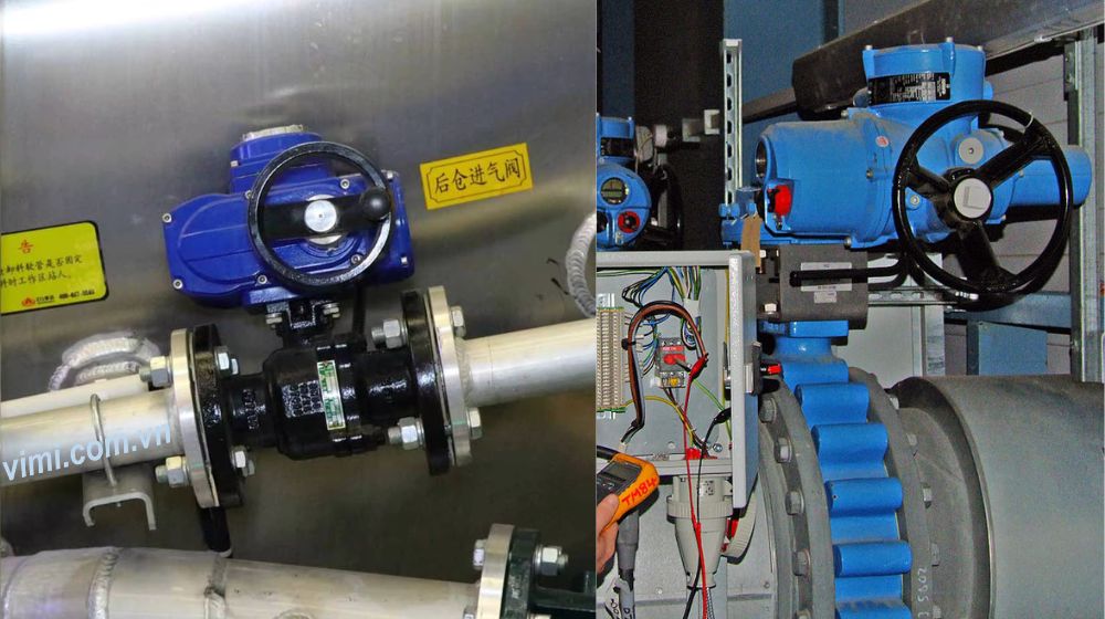 van công nghiệp điều khiển điện