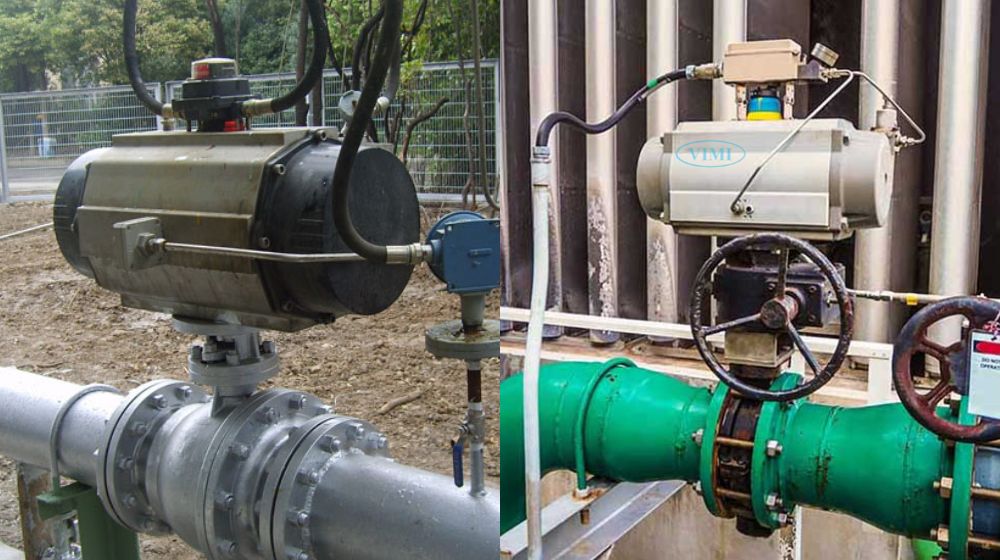 van công nghiệp điều khiển khí nén