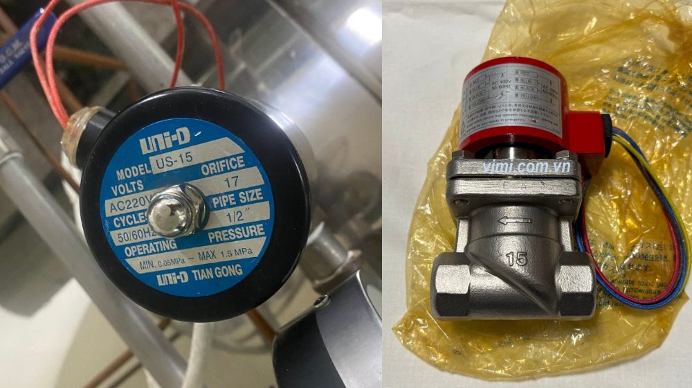 Van điện từ 220V phi 21 là gì van điện từ 200v phi 21 có phải dn15 không