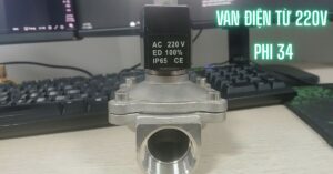van điện từ 220v phi 34