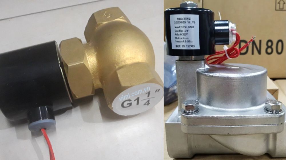 Tìm hiểu về van điện từ 220V phi 42 van điện từ 220v phi 42 sử dụng kiểu ren nào