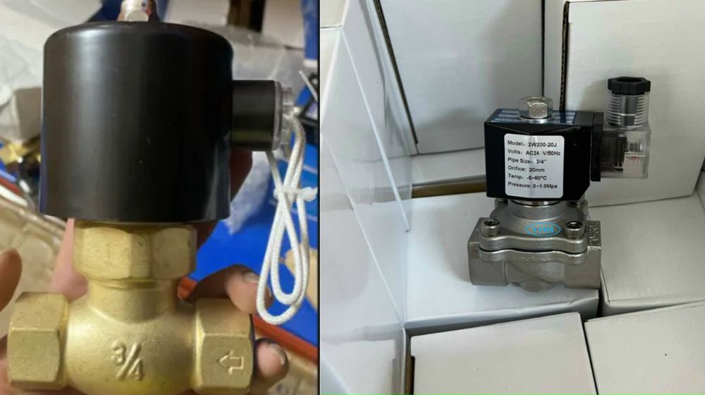 van điện từ 24v phi 27 có thể thay coil không