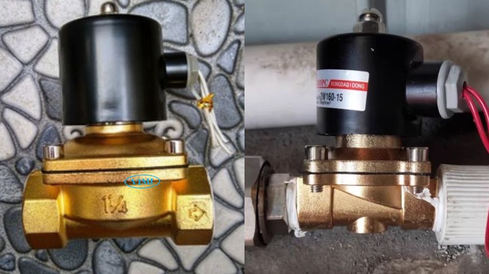 Van điện từ phi 42 - DN32 - 1 1/4 inch van điện từ phi 42 có lắp ngoài trời không