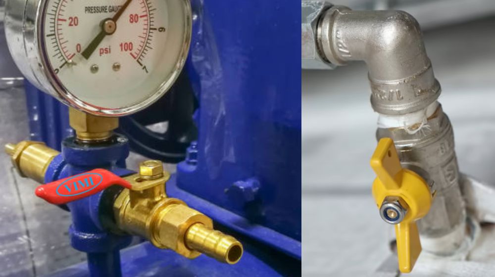 van hơi nóng dạng bi