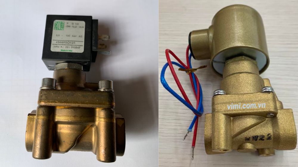 van hơi nóng điện từ