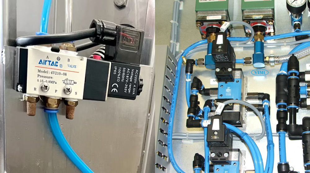 van khí nén điện từ