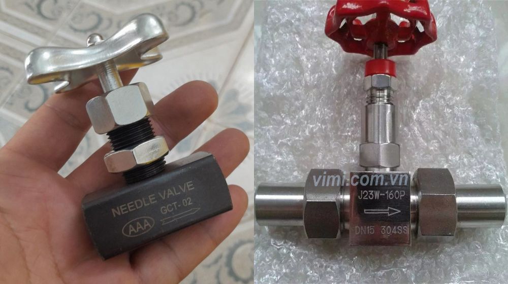 van khóa thủy lực dạng kim