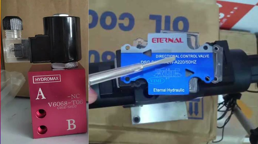 van khóa thủy lực điện từ