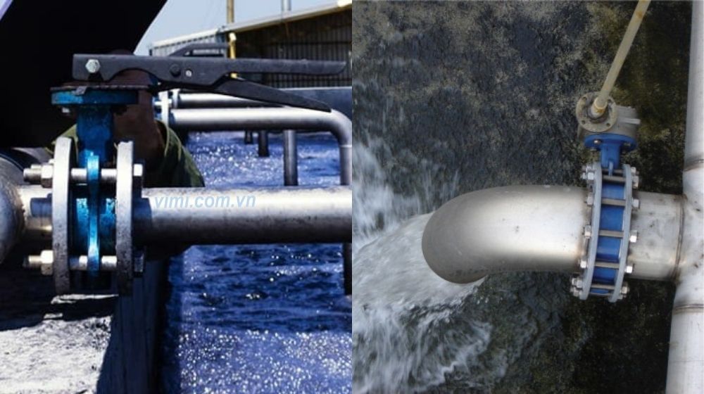 van nước dạng bướm