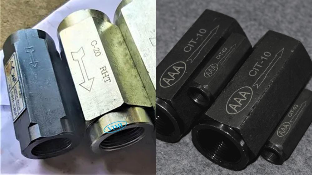 van thủy lực 1 chiều