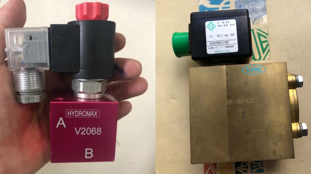 van thủy lực điện từ