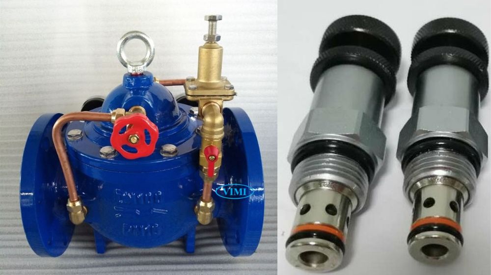 van thủy lực giảm áp