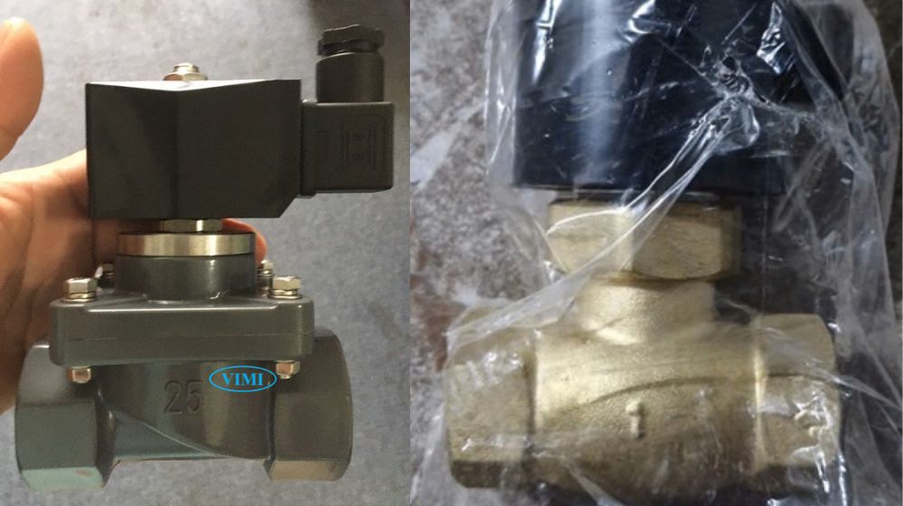 vật liệu van điện từ 24v phi 34