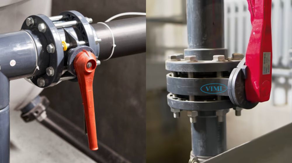 vật liệu van bướm hóa chất