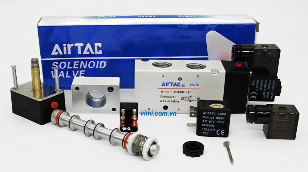 Tìm hiểu về cấu tạo van điện từ cấu tạo van điện từ khí nén