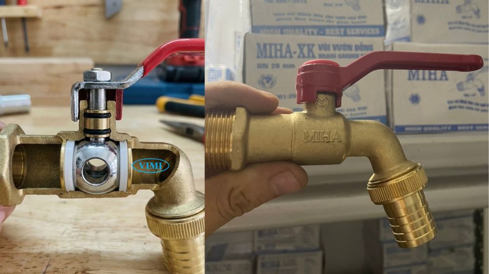 cấu tạo vòi khóa nước