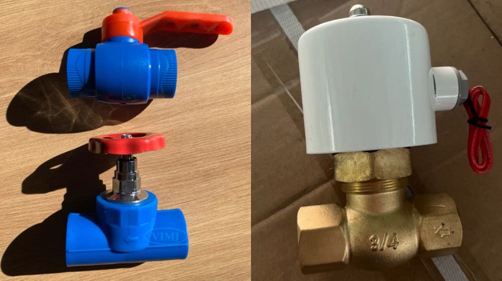 chủng loại khóa nước 27