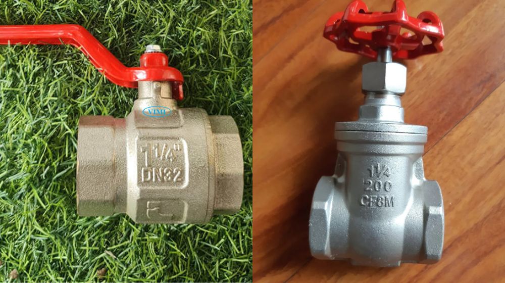 Van khóa nước phi 42 - DN32 - 1 1/4 inch chủng loại van khóa nước phi 42