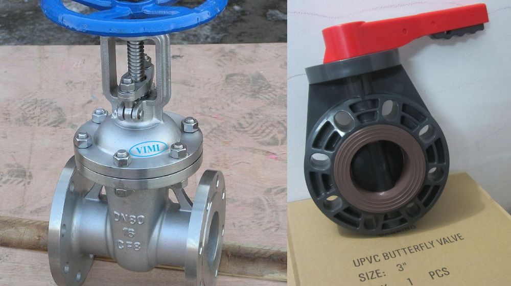 chủng loại van khóa nước phi 90