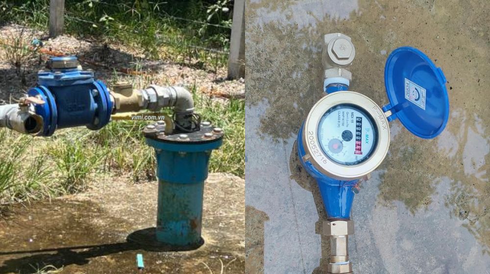 Đồng hồ nước có van 1 chiều không có nên lắp van 1 chiều đồng hồ nước