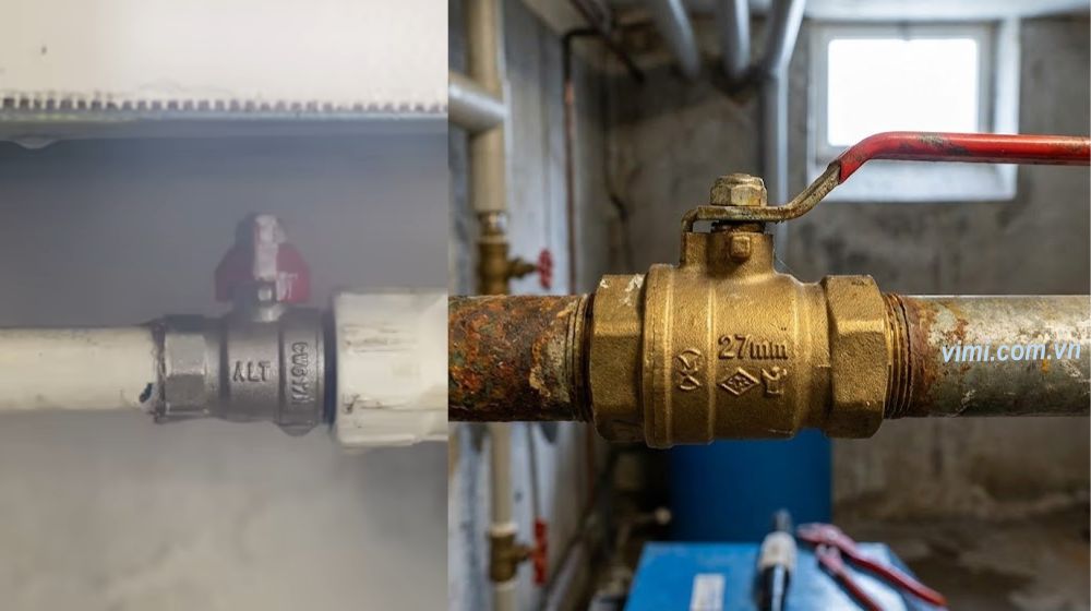 đặc điểm của ống kết nối với khóa nước 27