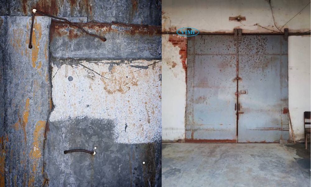 độ ẩm và oxy ăn mòn hóa học