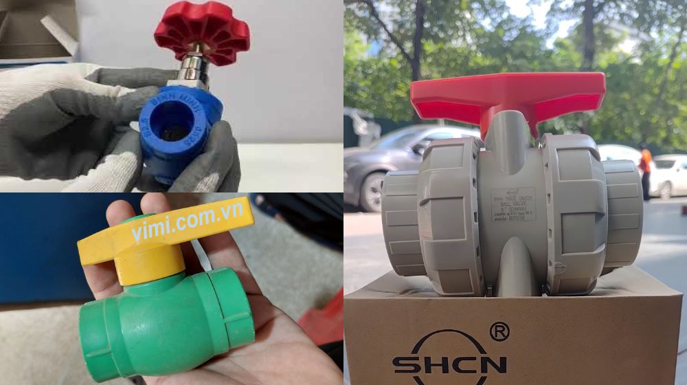 giá van khóa nước nhựa