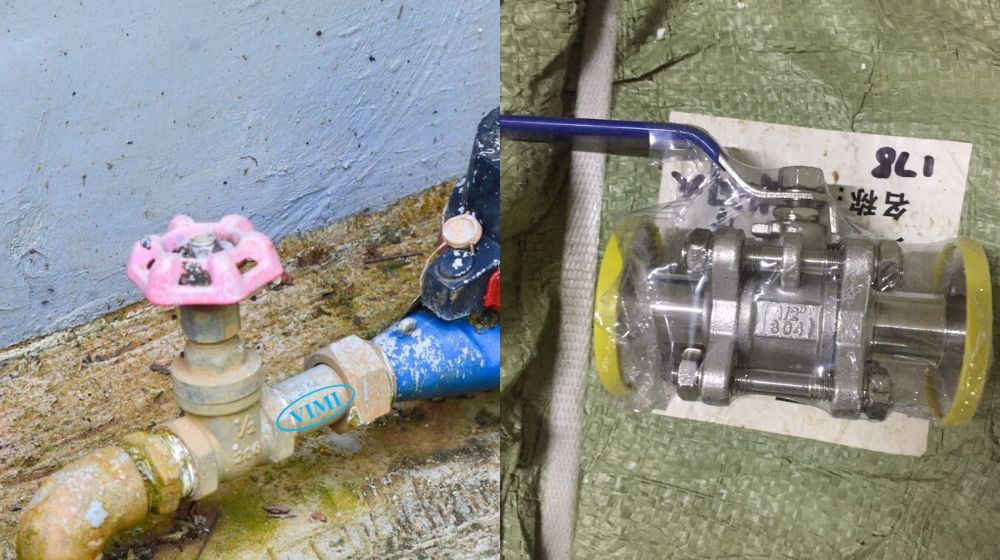 giá van khóa nước phi 21