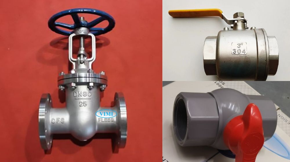 giá van khóa nước phi 90 trước khi lắp đặt