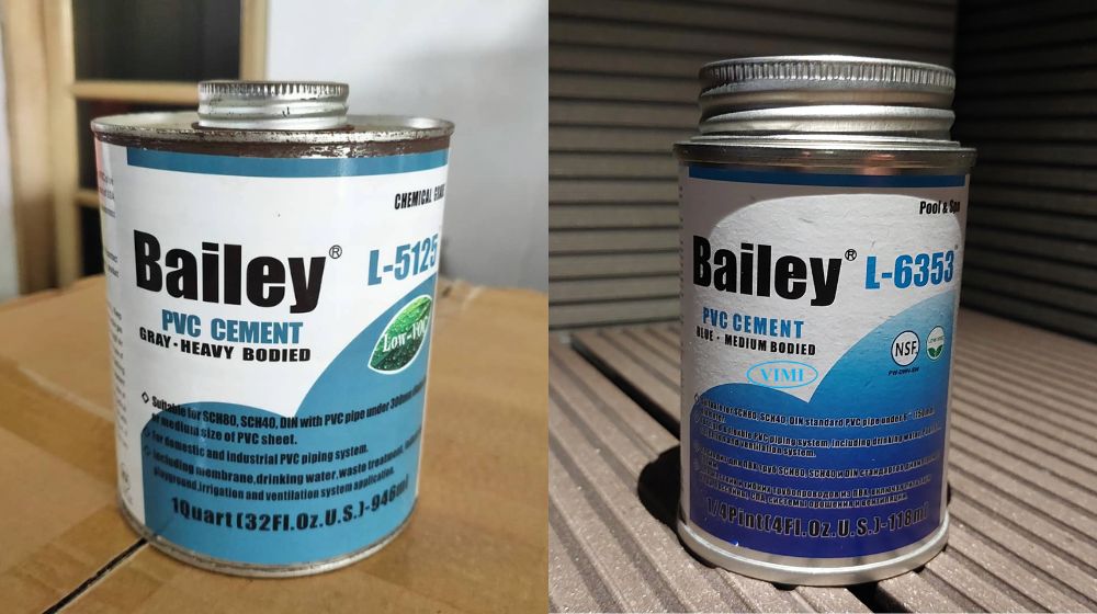 keo dán ống pvc bailey