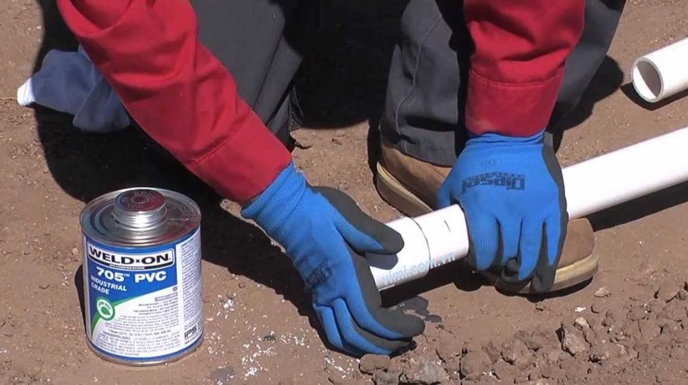 keo dán ống pvc weld on