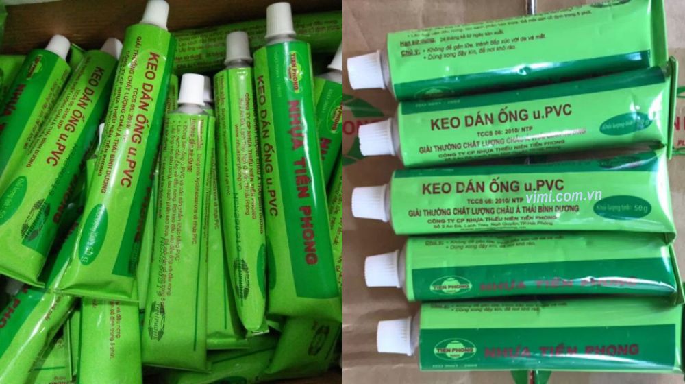 keo dán ống upvc tiền phong