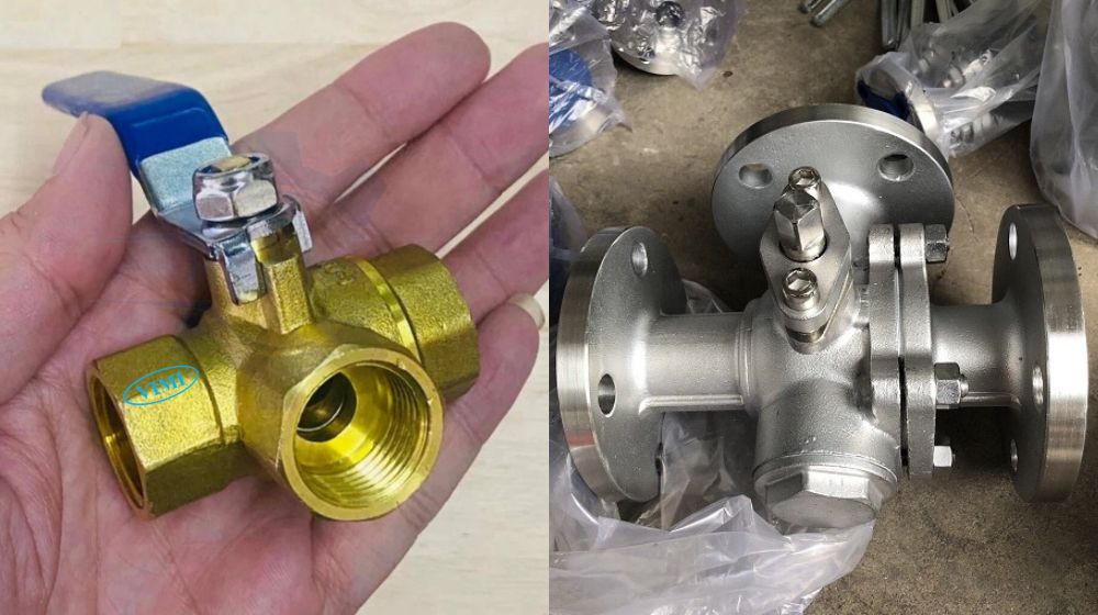 kết nối van nước 3 ngã