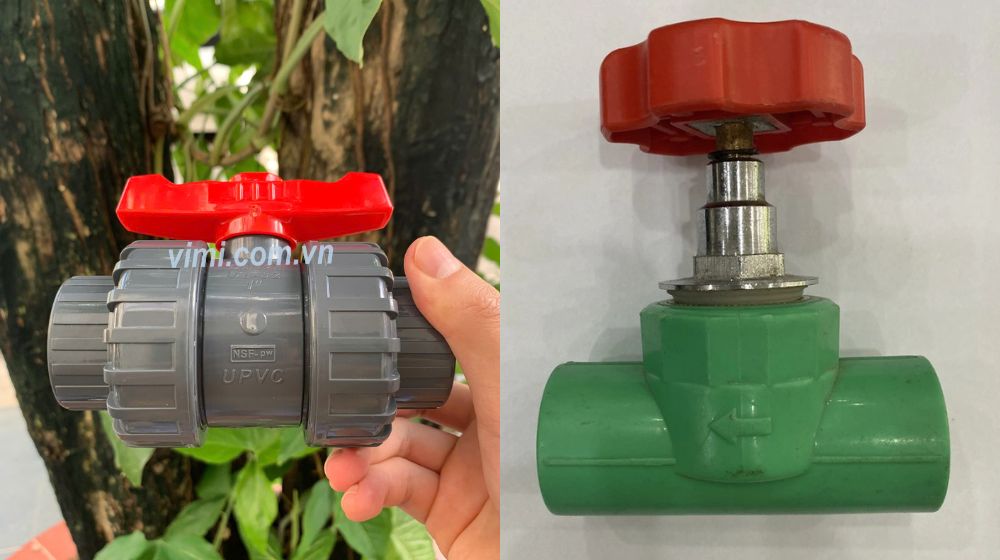 khóa nước nhựa làm từ loại nhựa gì