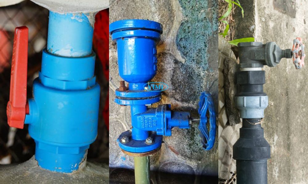 Van khóa nước 114 - 3 kiểu kết nối kiểu kết nối của van khóa nước 114