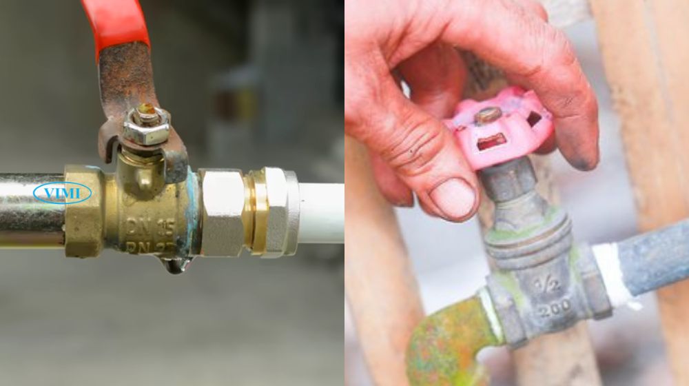 lỗi thường gặp của van khóa nước phi 21