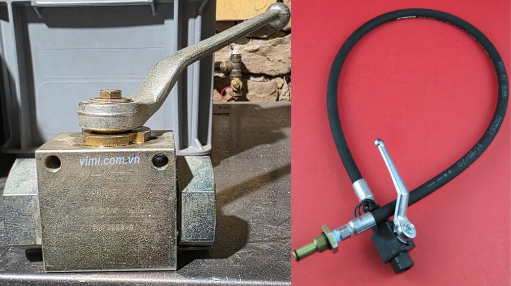 lưu ý khi làm việc với van gạt tay thủy lực