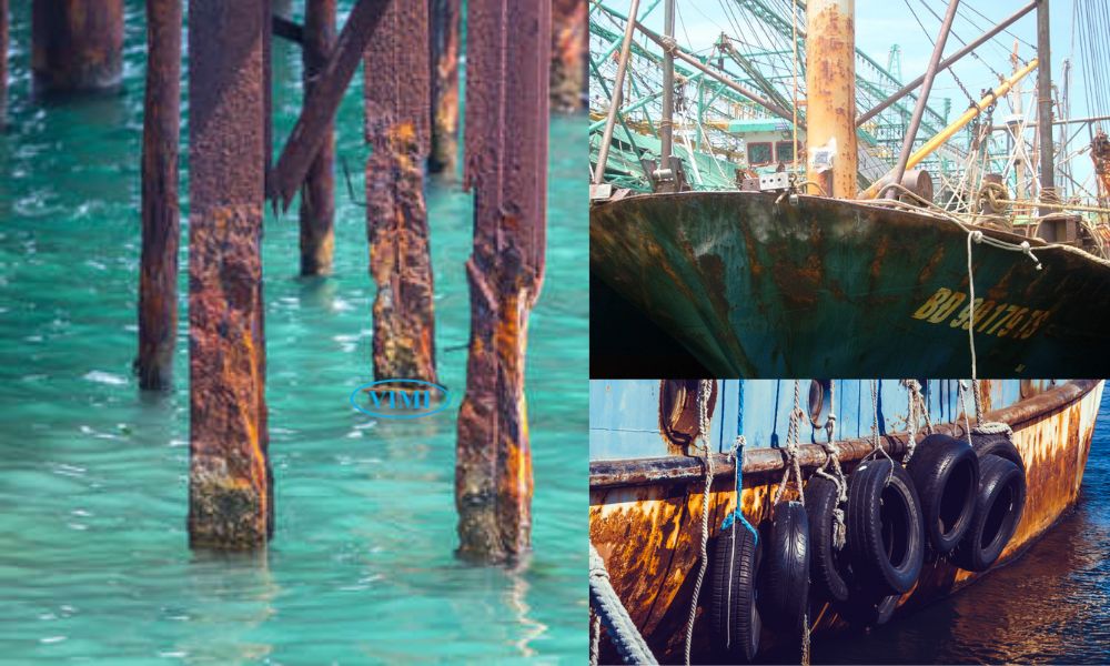 môi trường chưa ion muối dẫn đến ăn mòn hóa học