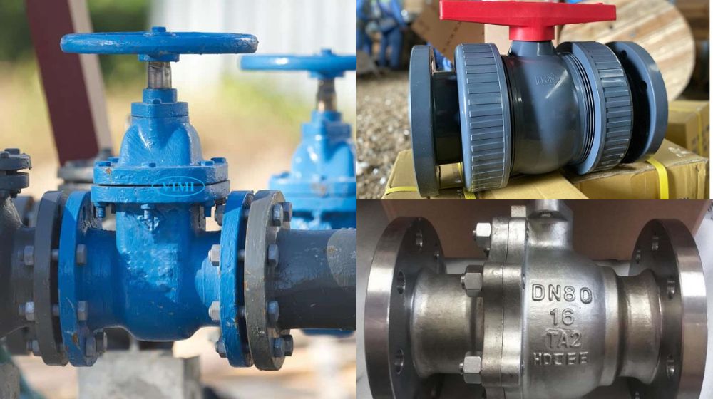 môi trường sử dụng van khóa nước phi 90