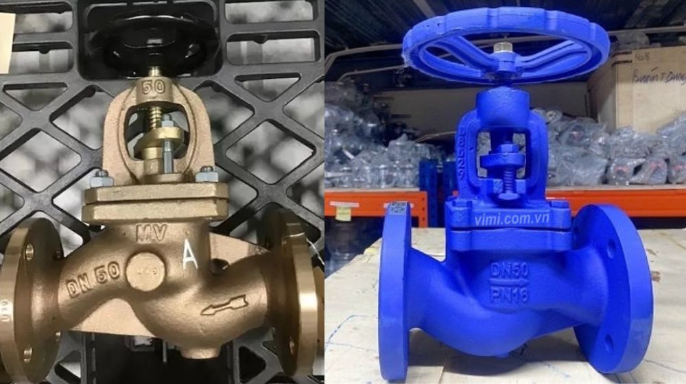 nguyên lý làm việc của van cầu dn50