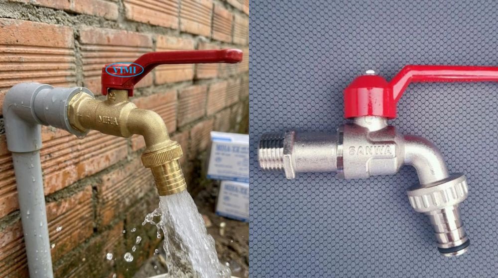 nhãn hiệu vòi khóa nước