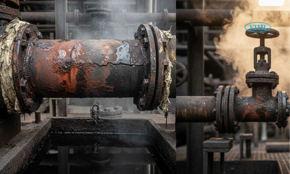 nhiệt độ cao dẫn đến ăn mòn hóa học