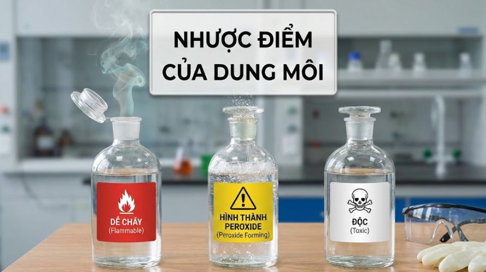 Dung môi là gì - 8 điều bổ ích nhược điểm của dung môi là gì
