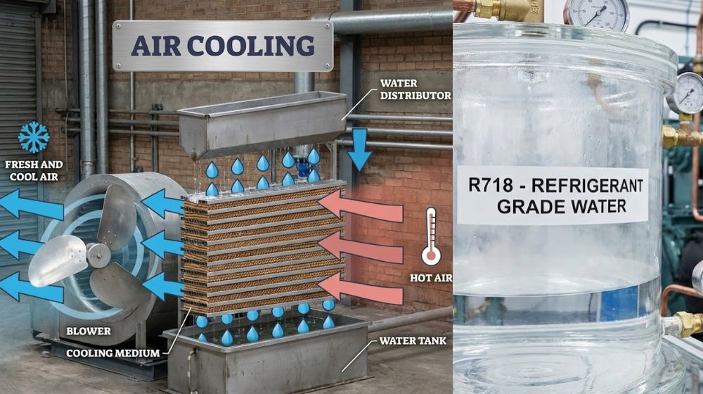 Các loại môi chất lạnh là gì nước có phải môi chất lạnh không