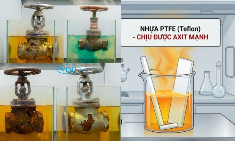 nước cường toan và vật liệu thiết bị công nghiệp