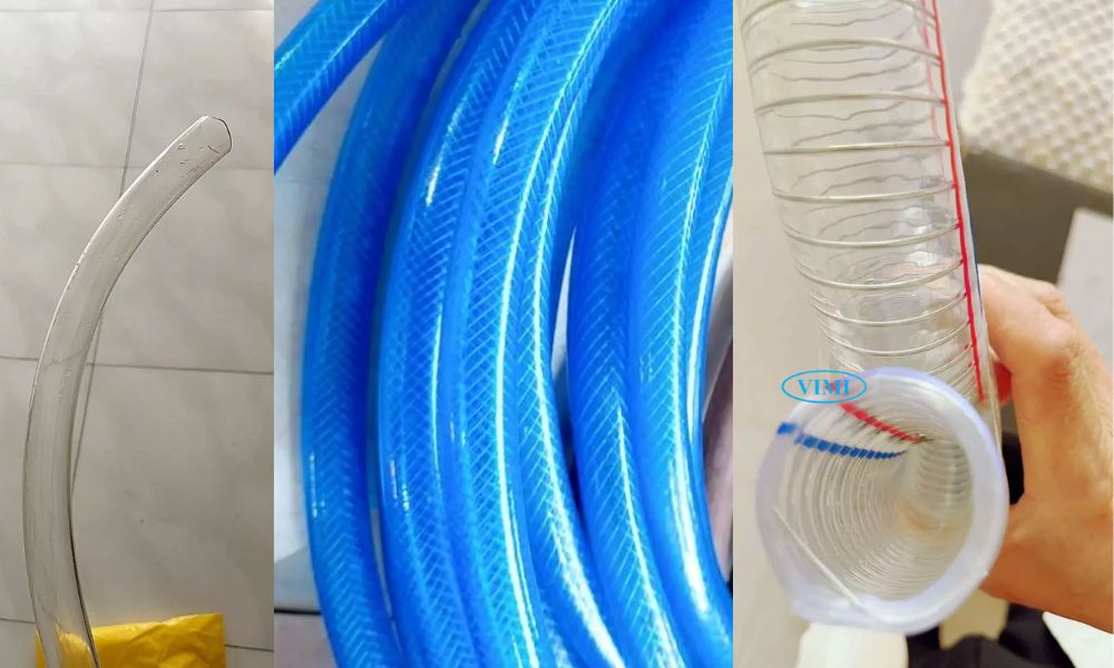 Ống nhựa dẻo phi 21 - 4 thành phần sản xuất phân loại ống nhựa dẻo phi 21 theo cấu trúc