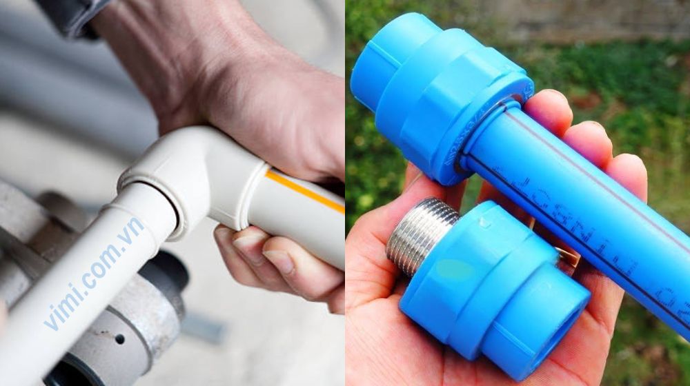 Keo dán ống nhựa chịu nhiệt PPR là gì phương pháp nối ống không dùng keo dán ống ppr