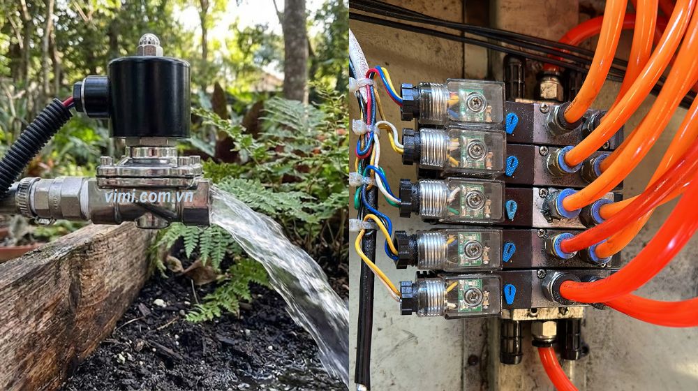 Tác dụng của van điện từ tác dụng của van điện từ trong công nghiệp