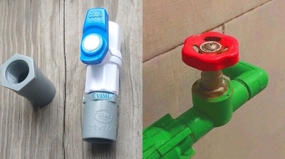tại sao van khóa nước nhựa 21 phổ biến